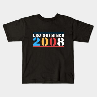 Legend Since 2008 Kids T-Shirt